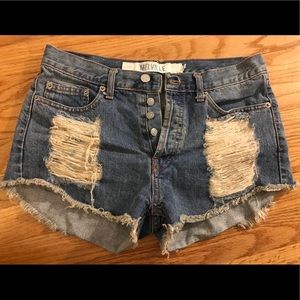 Brandy Melville Jean Shorts